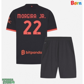 AC Milan Diego Moreira #22 Replika Babytøj Tredje sæt Børn 2026-27 Kortærmet (+ Korte bukser)